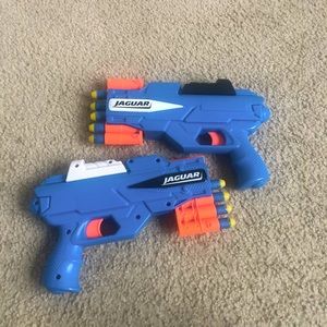 Jaguar toy guns with bullets